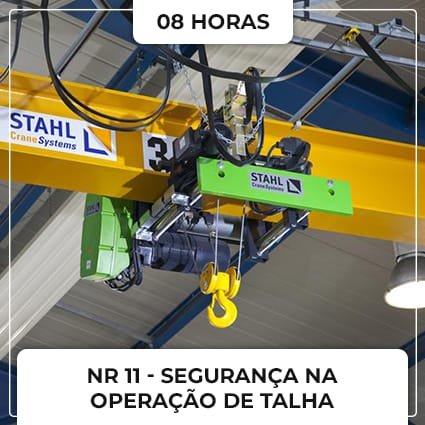 Image of NR 11 Seguranca na Operacao de Talha