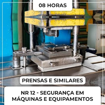 Image of NR 12 Seguranca em Maquinas e Equipamentos Prensas e Similares