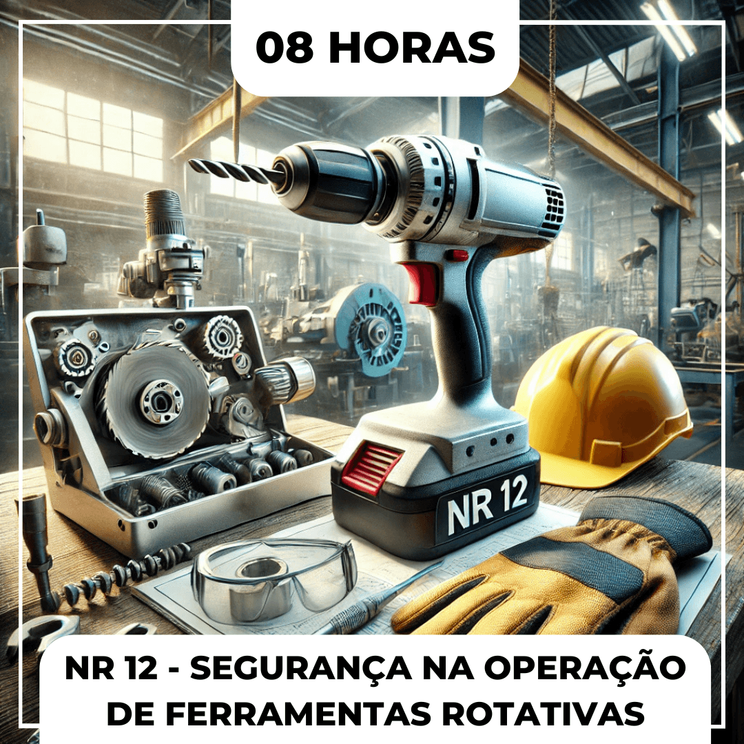 Image of NR 12 Seguranca na Operacao de Ferramentas Rotativas