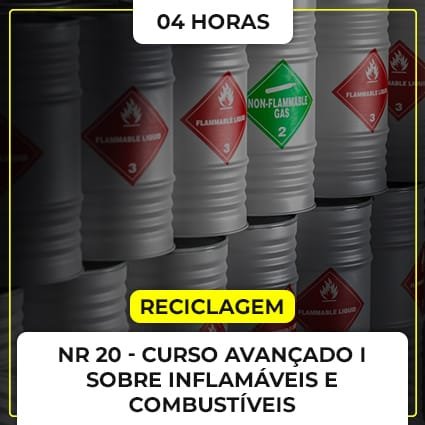 Image of NR 20 Curso Avancado I Sobre Inflamaveis e Combustiveis Reciclagem