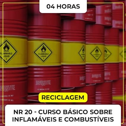 Image of NR 20 Curso Basico Sobre Inflamaveis e Combustiveis Reciclagem