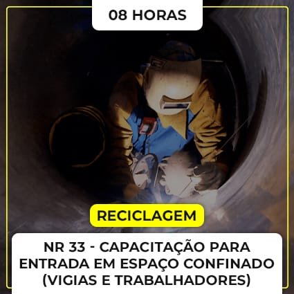 Image of NR 33 Capacitacao para Entrada