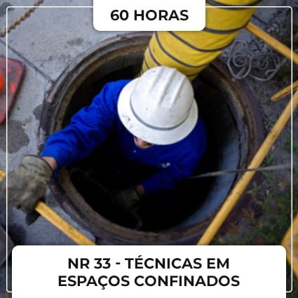 Image of NR 33 Tecnicas em Espacos Confinados